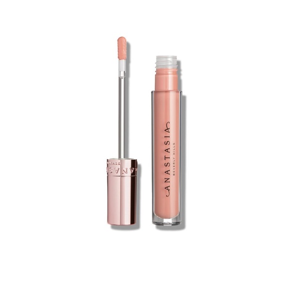 Brand new Anastasia lip gloss in peachy nude full size - Picture 4 of 6